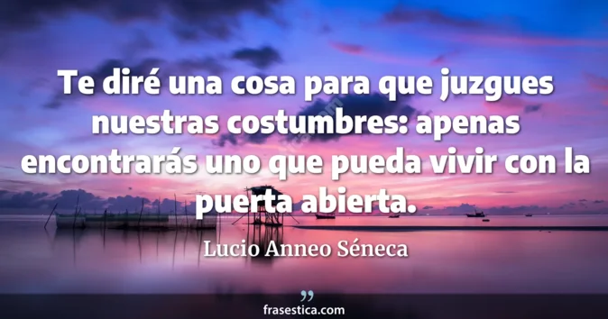 Cita de Lucio Anneo Séneca