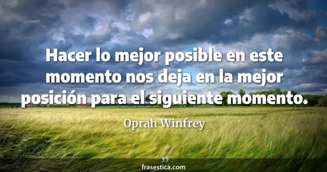 Cita de Oprah Winfrey