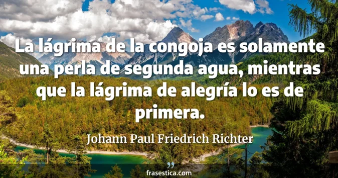 Cita de Johann Paul Friedrich Richter