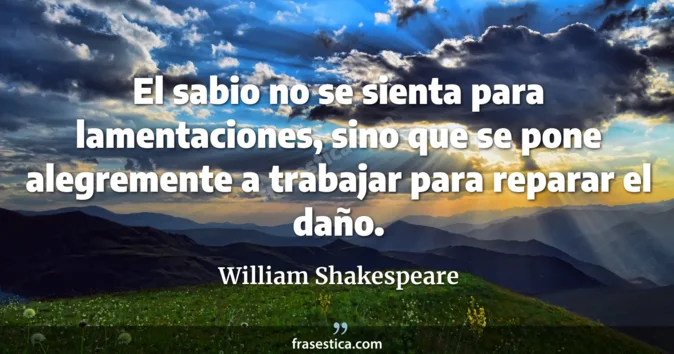 Cita de William Shakespeare