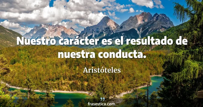 Cita de Aristóteles
