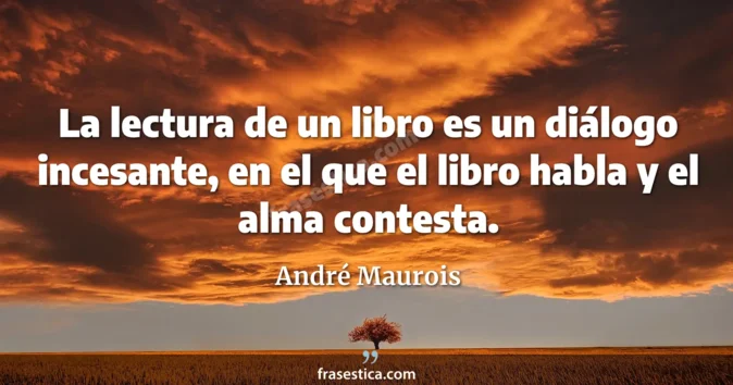 Cita de André Maurois
