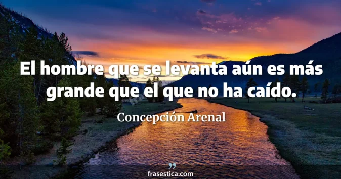 Cita de Concepción Arenal