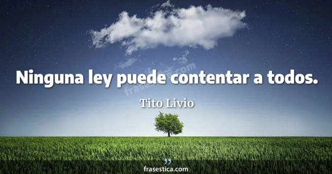 Cita de Tito Livio