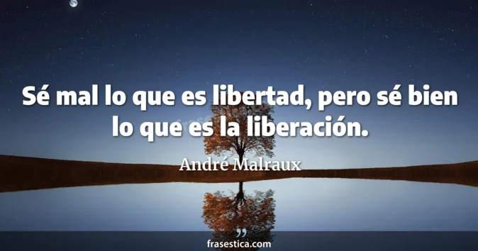 Cita de André Malraux