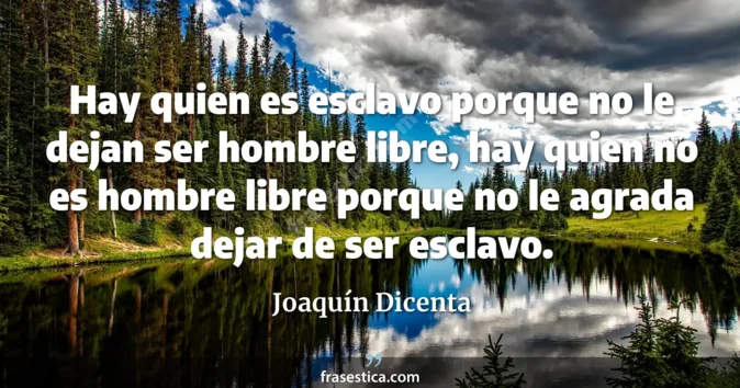 Cita de Joaquín Dicenta