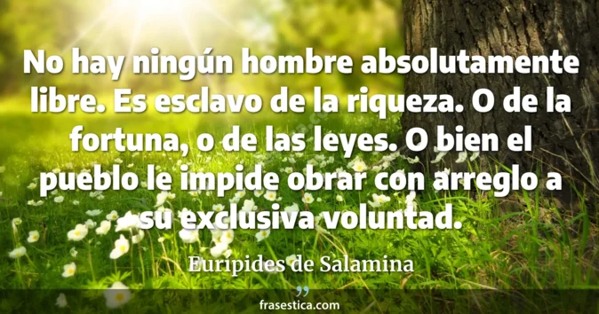 Cita de Eurípides de Salamina