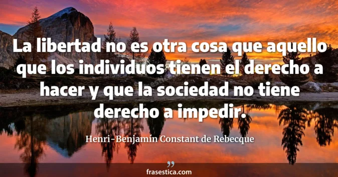 Cita de Henri-Benjamín Constant de Rebecque