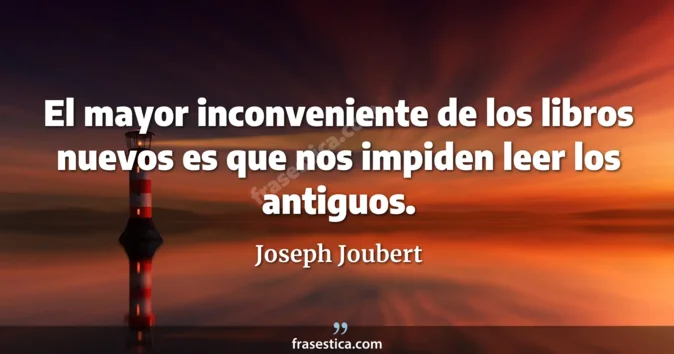 Cita de Joseph Joubert