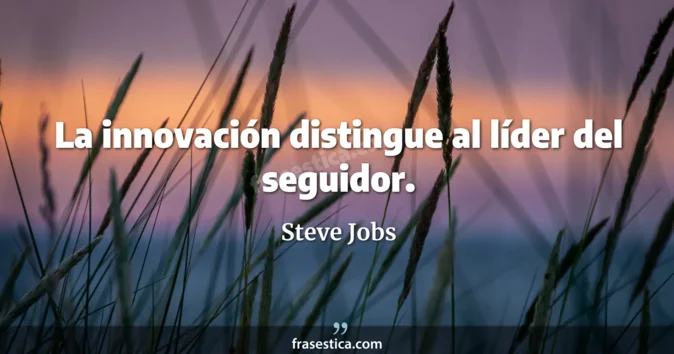 Cita de Steve Jobs