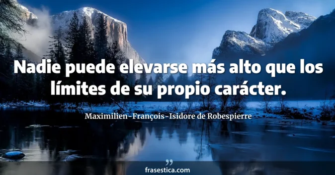 Cita de Maximilien-François-Isidore de Robespierre