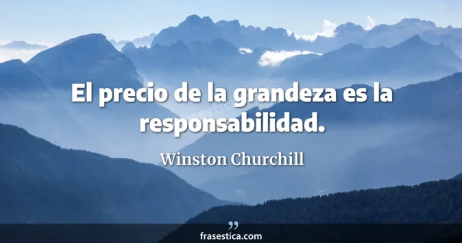 Cita de Winston Churchill