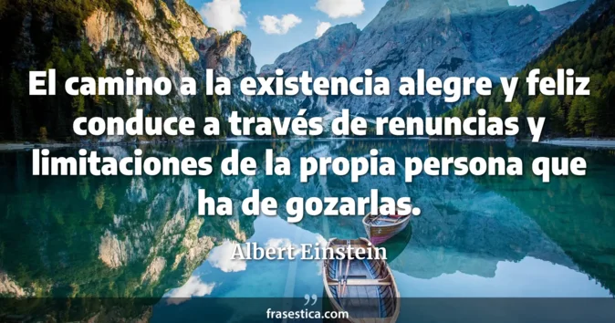 Cita de Albert Einstein