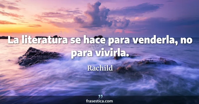 Cita de Rachild