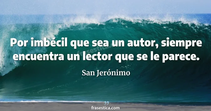 Cita de San Jerónimo