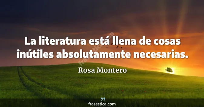 Cita de Rosa Montero