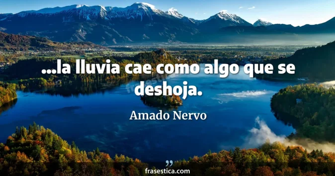 Cita de Amado Nervo