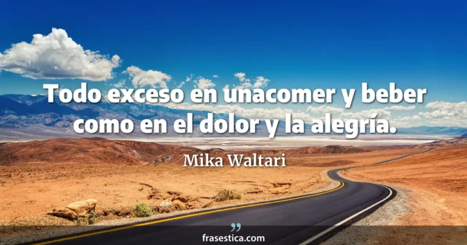 Cita de Mika Waltari