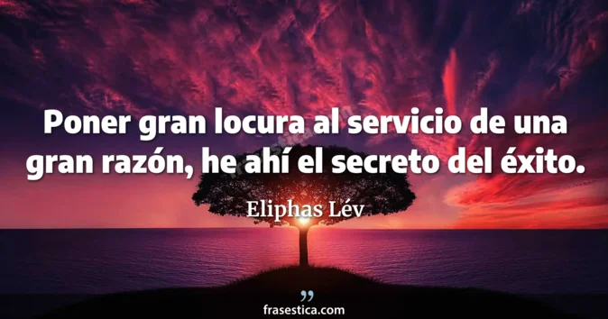 Cita de Eliphas Lév