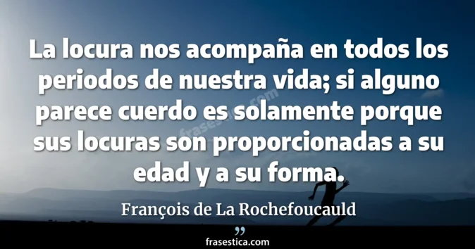 Cita de François de La Rochefoucauld