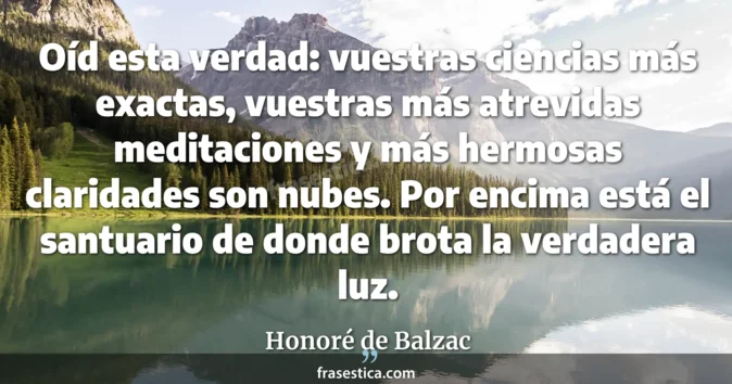 Cita de Honoré de Balzac