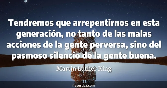 Cita de Martin Luther King
