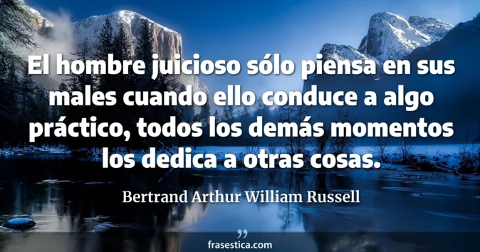 Cita de Bertrand Arthur William Russell