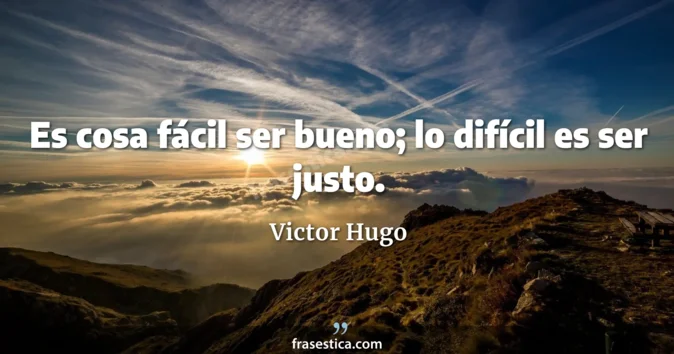 Cita de Victor Hugo