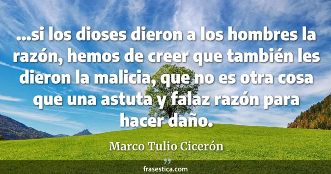 Cita de Marco Tulio Cicerón