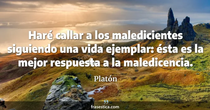 Cita de Platón