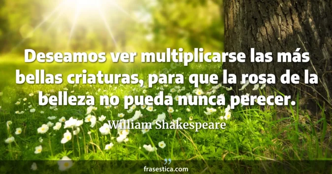 Cita de William Shakespeare