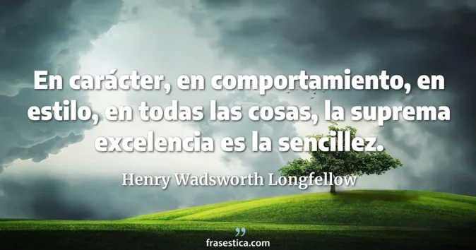 Cita de Henry Wadsworth Longfellow