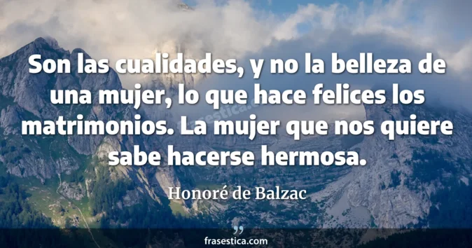Cita de Honoré de Balzac