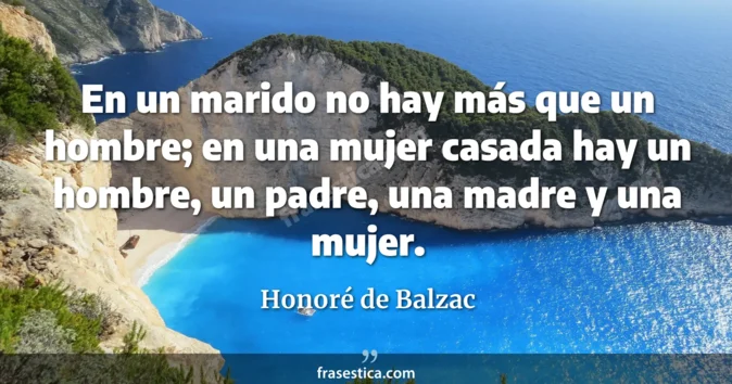 Cita de Honoré de Balzac