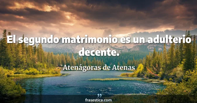 Cita de Atenágoras de Atenas