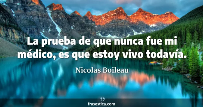 Cita de Nicolas Boileau
