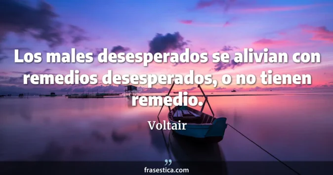 Cita de Voltair
