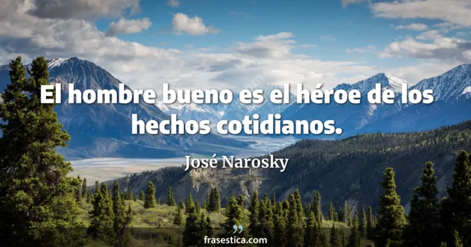Cita de José Narosky
