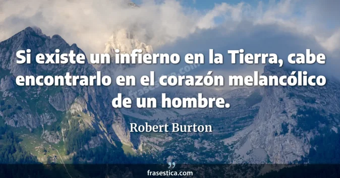 Cita de Robert Burton
