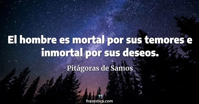 Cita de Pitágoras de Samos