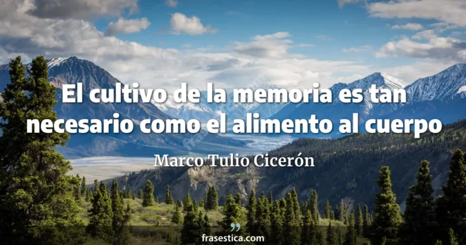 Cita de Marco Tulio Cicerón