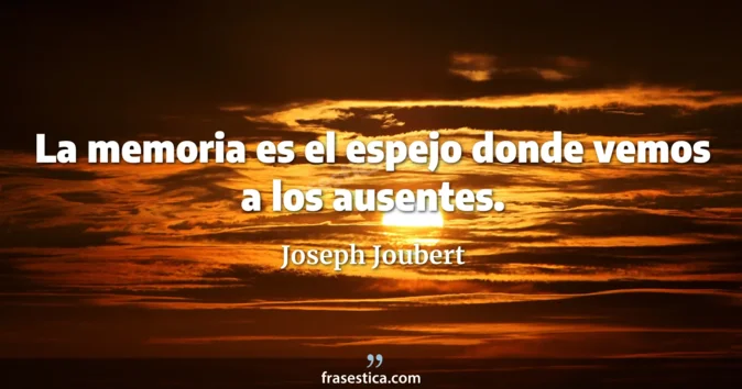Cita de Joseph Joubert