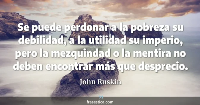 Cita de John Ruskin