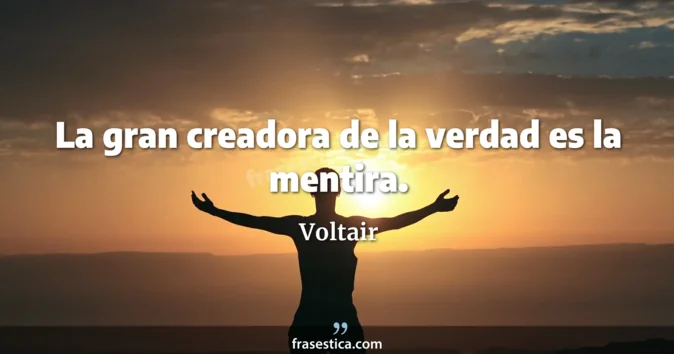 Cita de Voltair