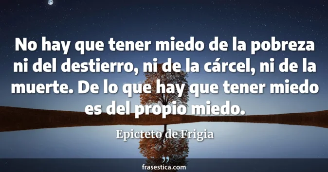 Cita de Epicteto de Frigia