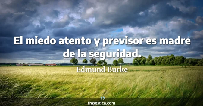 Cita de Edmund Burke