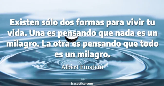 Cita de Albert Einstein