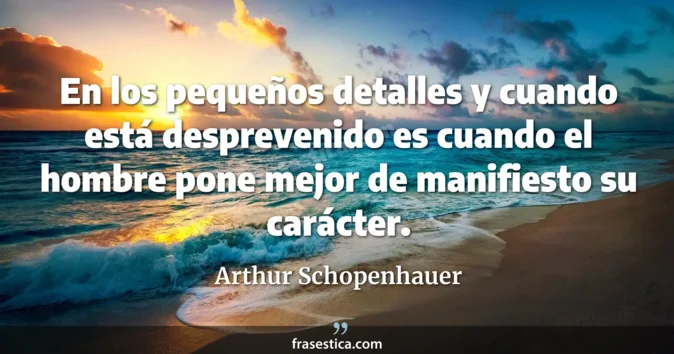 Cita de Arthur Schopenhauer