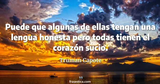 Cita de Truman Capote