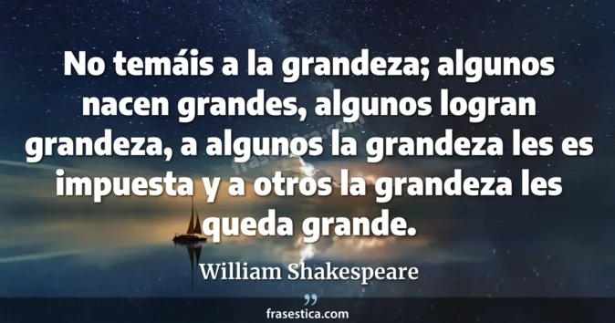 Cita de William Shakespeare